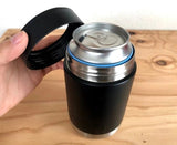 2x YETI Rambler Colster 12oz Can Insulator for Standard Size Cans Black