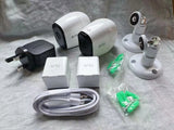2 x Netgear Arlo PRO Security Camera Add-on 1080p 2 Way Audio Free Cloud Record