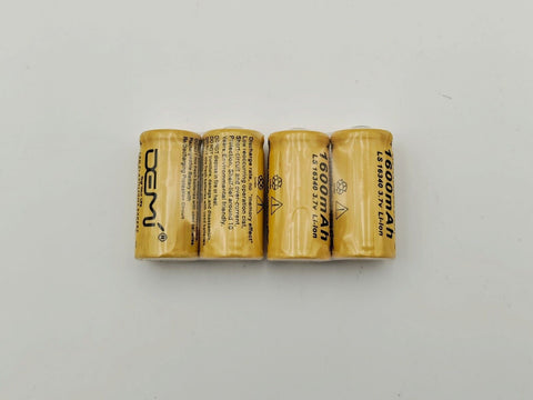 4 x 16340-CR123A Lithium Rechargeable Battery 3.7v for Arlo Vmc3030