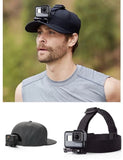Genuine GoPro ACHOM-001 Head Strap and Quick Clip Official GoPro Accessory
