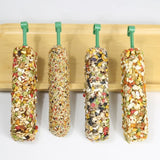 PARROT FRUITY STICKS 4 x45g Healthy Natural Dry Food for Pet Bird Toy