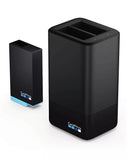 Genuine GoPro Max Dual Battery Charger + Rechargeable Battery Official Accessory