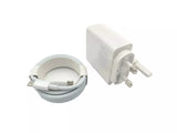 Huawei MateBook SuperCharge Wall Charger 65W USB-C PD UK Power Adapter+ 2M Cable
