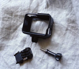 Genuine GoPro Hero Frame Mount Buckle Housing Case For 7/6/5 Black Silver White