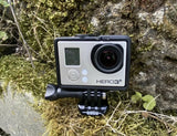 GoPro HERO3+ Black 4K 12MP Action Camera 32GB SD With Head Strap + Quick Clip