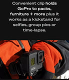 Genuine GoPro Magnetic Swivel Clip Clamp Mount 360° Swivel Official Accessory