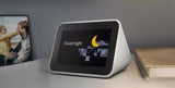 Lenovo Smart Clock 4' Touch Screen Grey Google Assistant