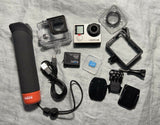 GoPro HERO4 Black Edition 4K HD 12MP Action Camera 32GB SD + Waterproof Bundle
