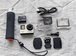 GoPro Hero4 Silver Touch LCD 1080p Action Camera 32GB SD Waterproof Housing Kit