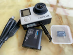 GoPro Hero4 Silver Action Camera Touch LCD 1080p HD 12MP WiFi Bluetooth 32GB SD