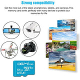 DEMi Micro SD Card 64GB Class 10 U3 High Speed Write 30MB/s for GoPro 4k Media